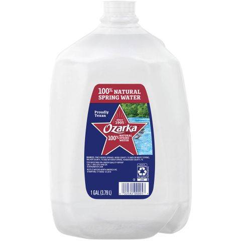 Order Ozarka Spring Water Gallon food online from 7-Eleven store, Oklahoma City on bringmethat.com