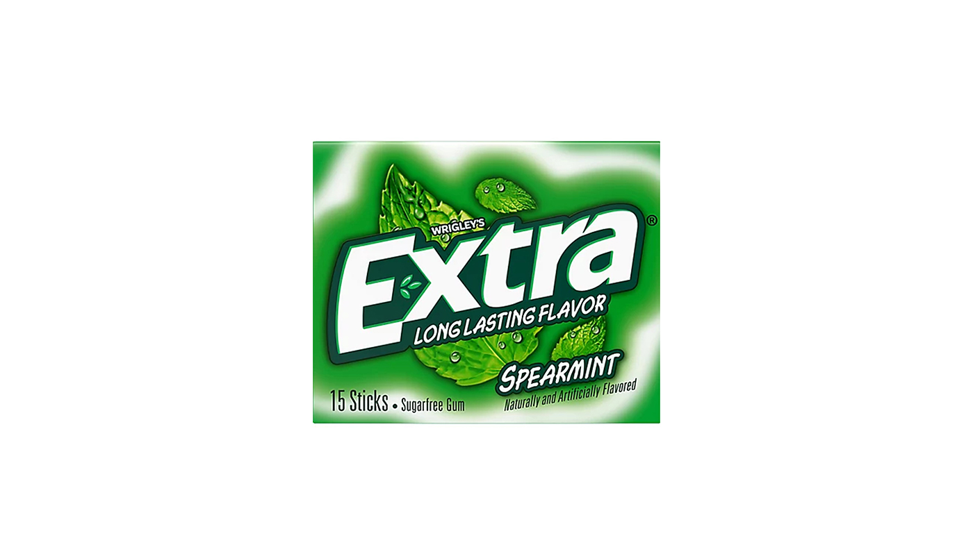 Order Extra Spearmint 15 Ct food online from Extramile store, San Bernardino on bringmethat.com