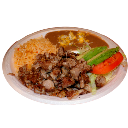 Order 3. Carnitas Combo food online from Rivas Mexican Grill #2 store, Las Vegas on bringmethat.com