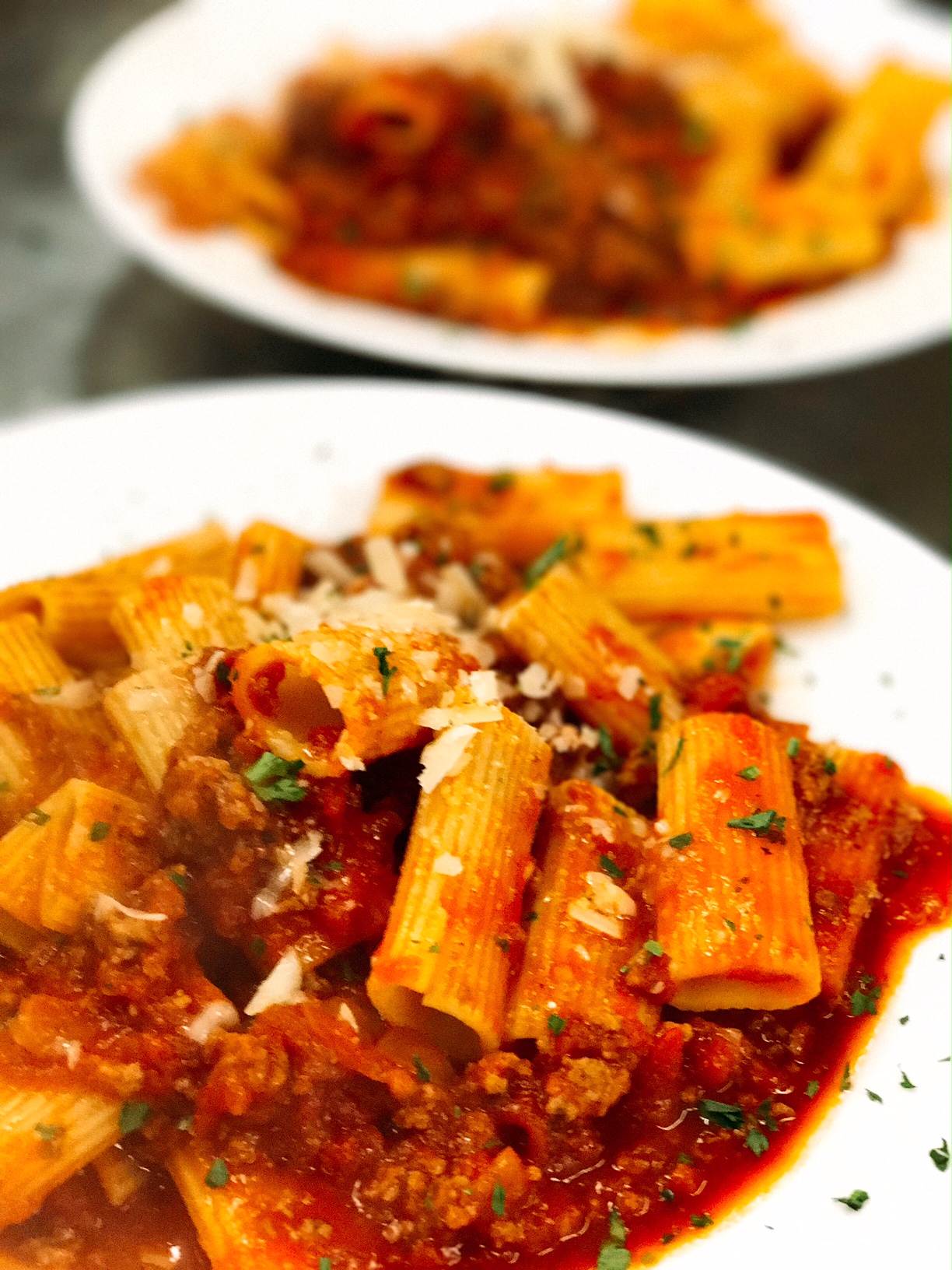 Order Rigatoni Bolognese food online from Capone Restaurant store, Peabody on bringmethat.com