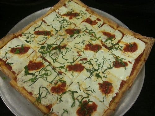 Order Grandma Sicilian Pizza - Pizza food online from Tony's Pizza & Pasta store, Plymouth Meeting on bringmethat.com