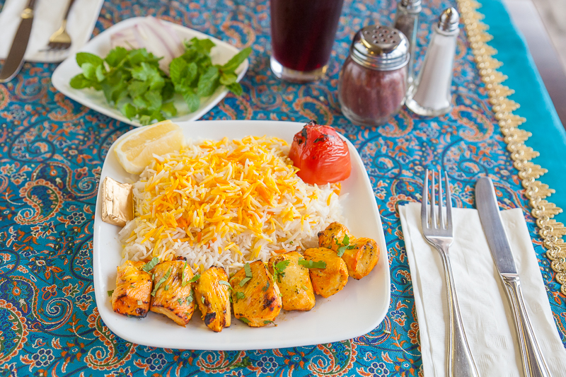Order 10. Chicken Kabob food online from House of Kabobs store, Sunnyvale on bringmethat.com