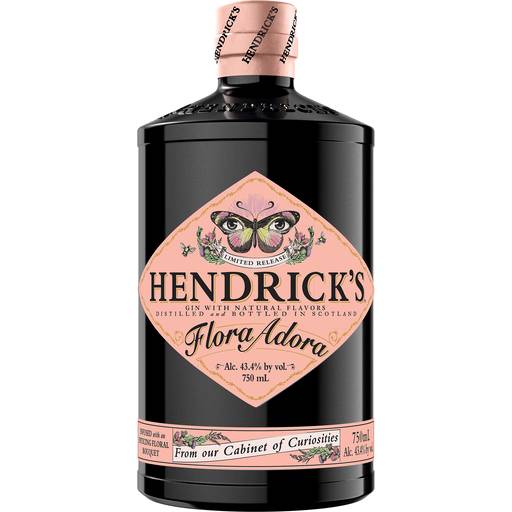Order Hendrick's Flora Adora Gin (750 ML) 146780 food online from BevMo! store, Citrus Heights on bringmethat.com