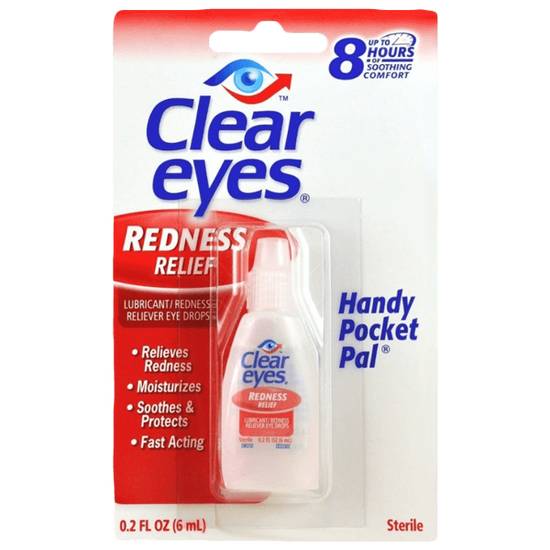 Order Clear Eyes Redness Relief Drops 0.2oz food online from Casey's store, Sauk Rapids on bringmethat.com