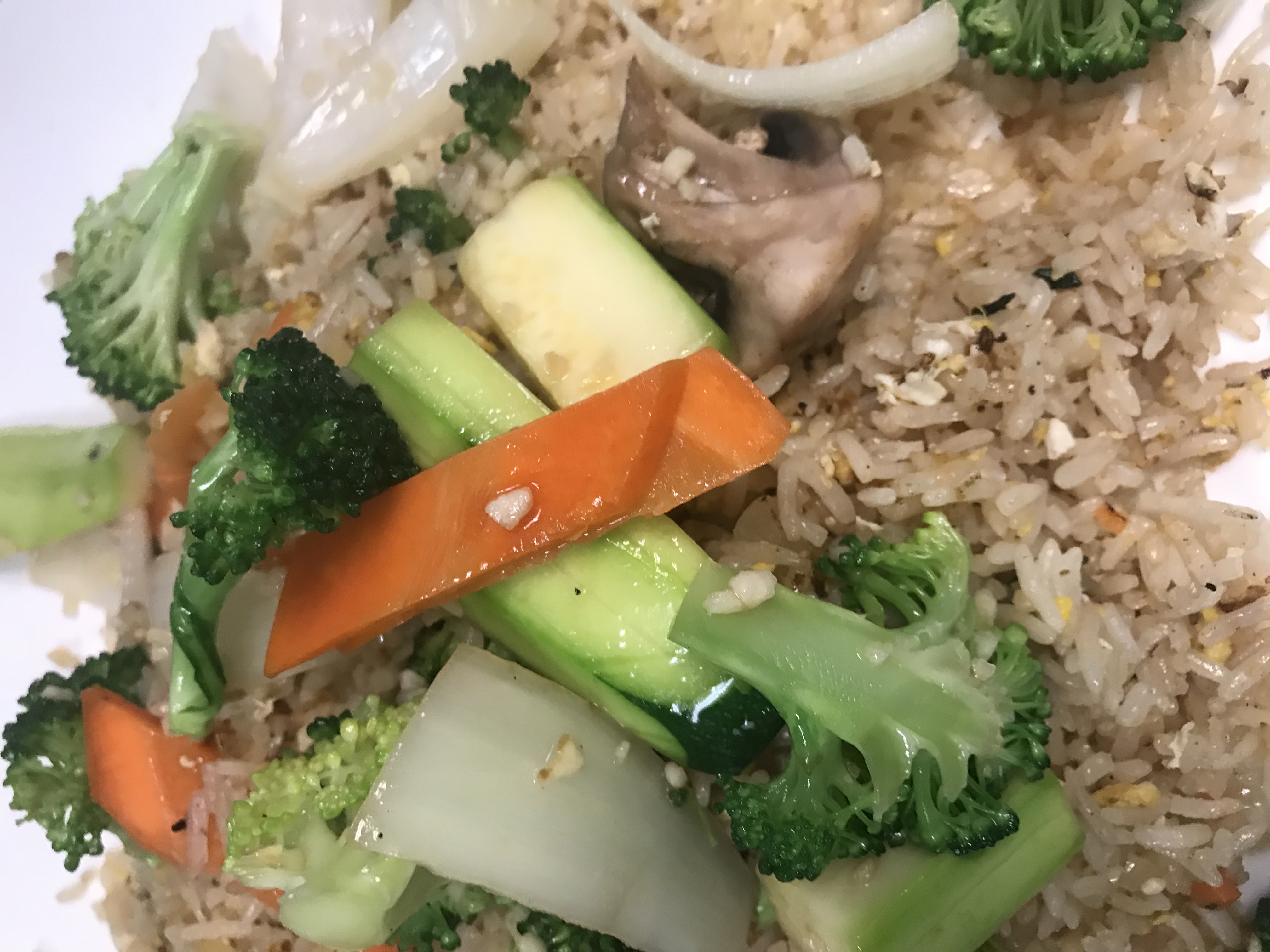 Order Vegetable Fried Rice food online from Megu Sushi Japanese Cuisine store, Cherry Hill on bringmethat.com
