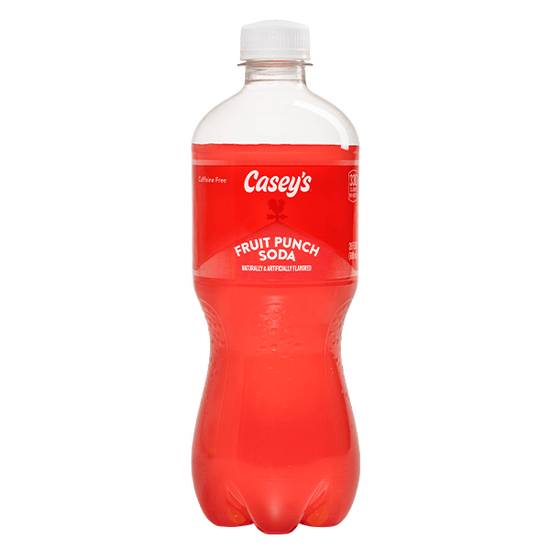 Order Casey's Fruit Punch Soda 20oz food online from Casey's store, Bellevue on bringmethat.com