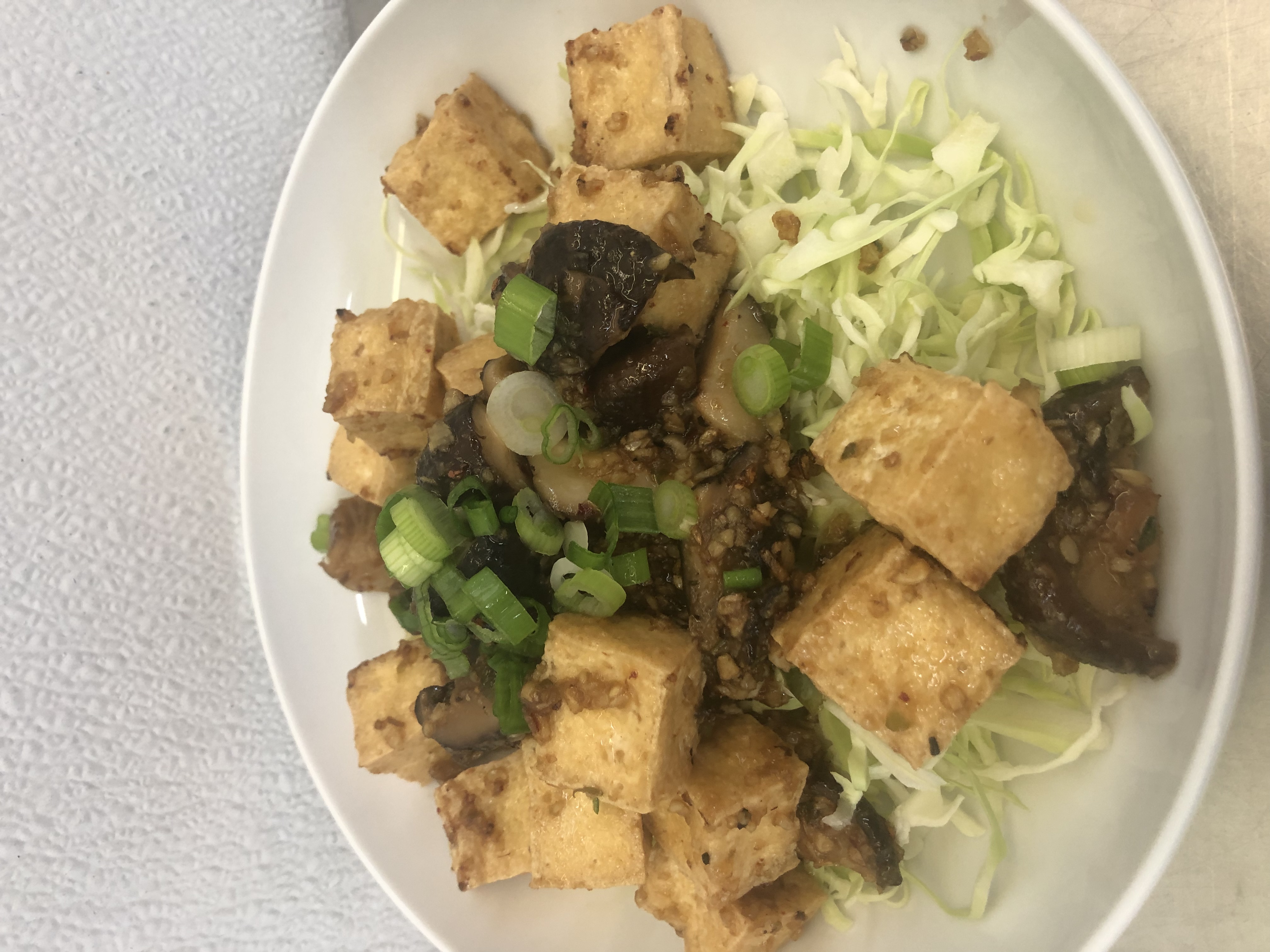 Order Mushroom Tofu Terrific food online from Kinnara Thai store, Las Vegas on bringmethat.com