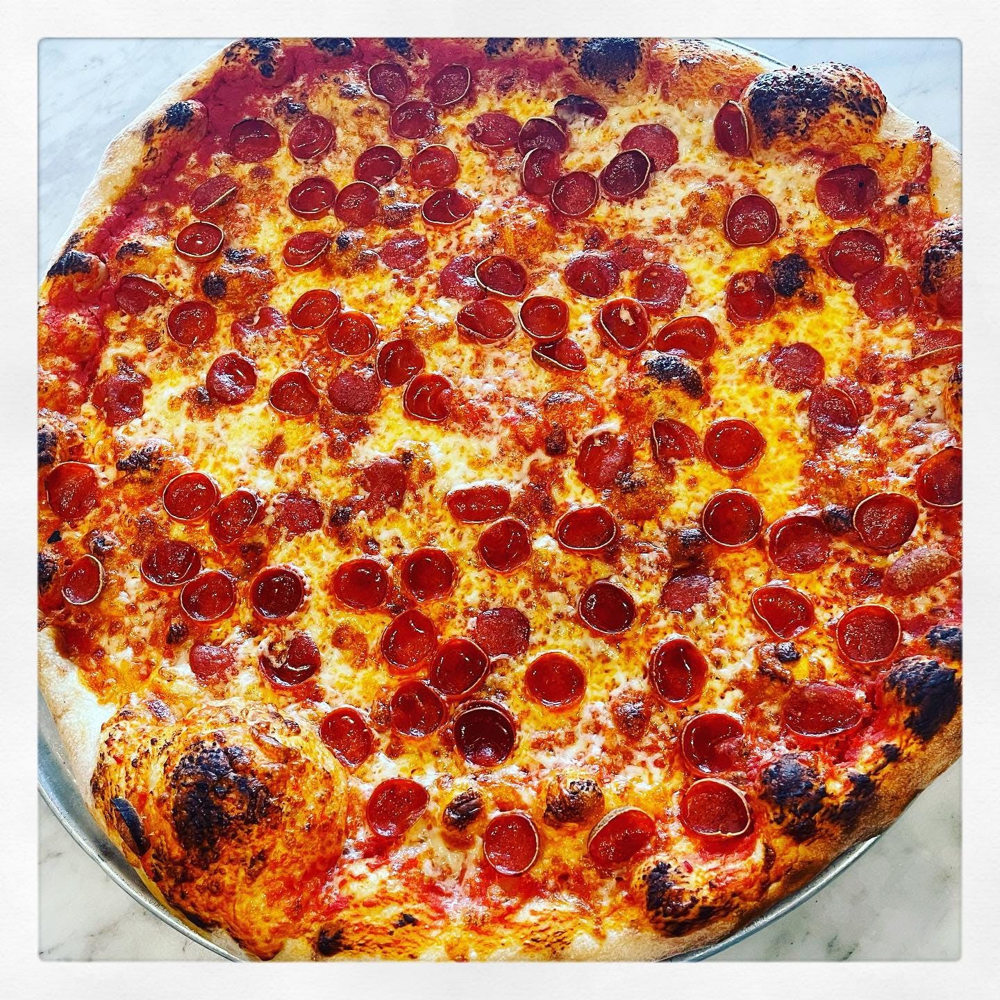 Order Pepperoni Pizza - Small 12'' food online from Verrazzano Pizza store, Half Moon Bay on bringmethat.com