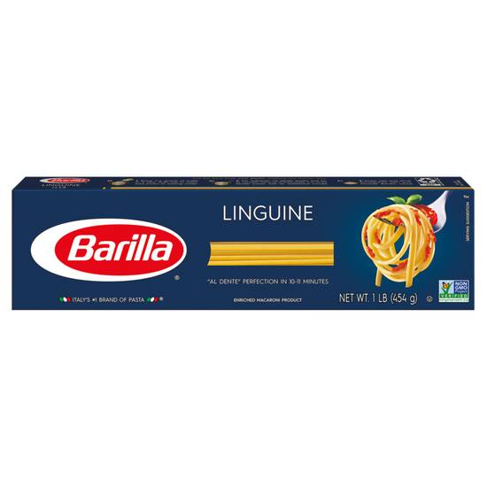 Order Barilla Linguine Pasta 16oz food online from Everyday Needs by Gopuff store, Waltham on bringmethat.com