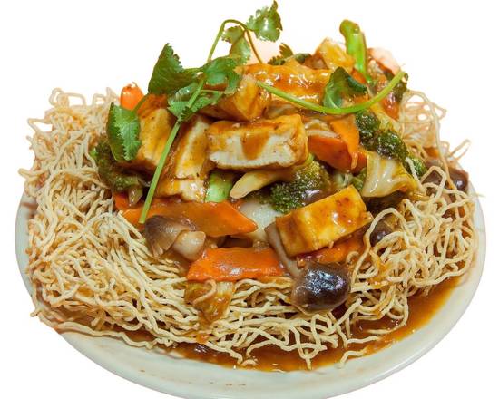 Order Mi Xao Chay (Don Hoac Mem) food online from Pho Duong store, Springfield on bringmethat.com