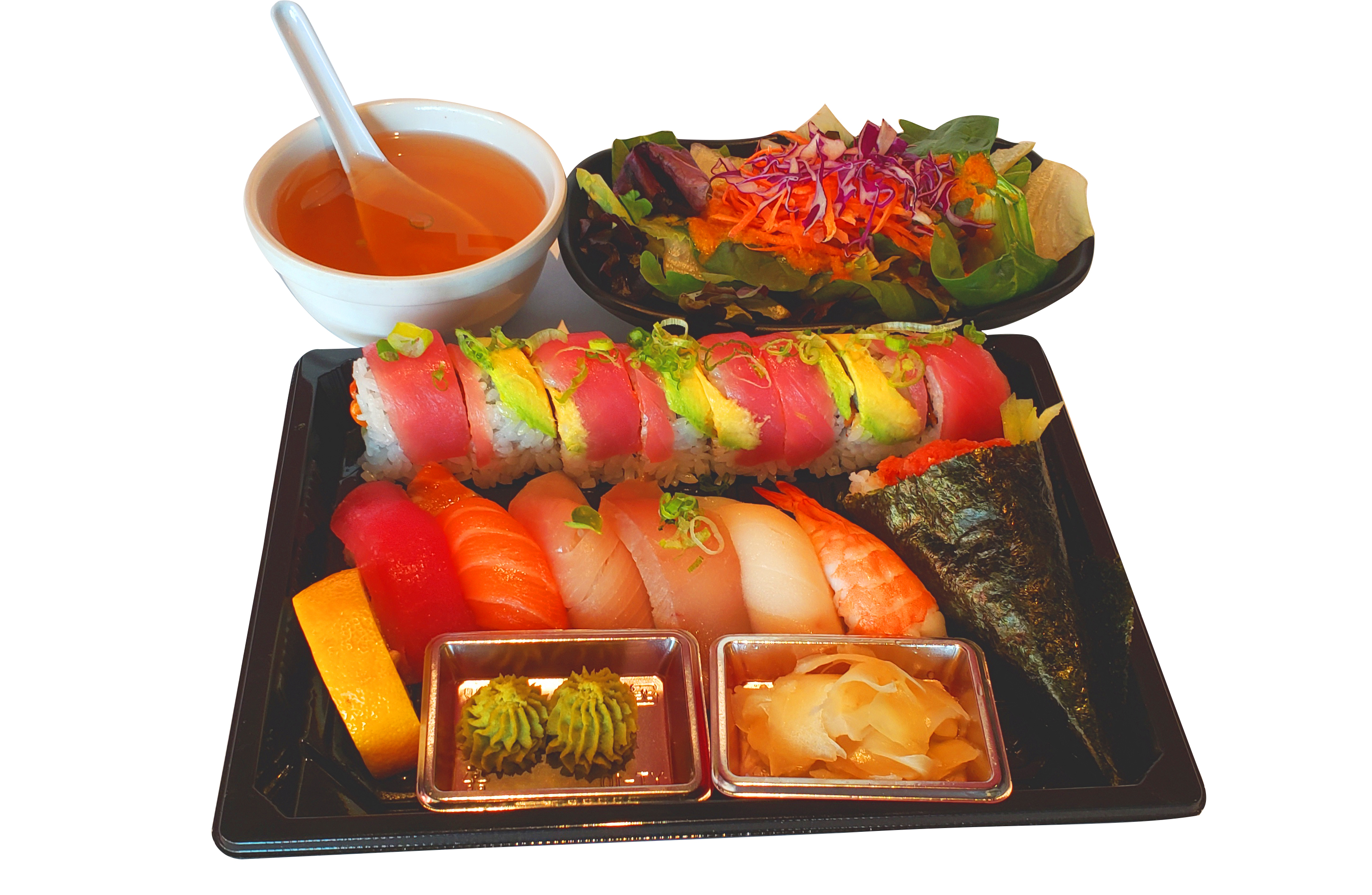 Order Sushi Combination B food online from Nonstop Sushi & Sake Bar store, Santa Monica on bringmethat.com