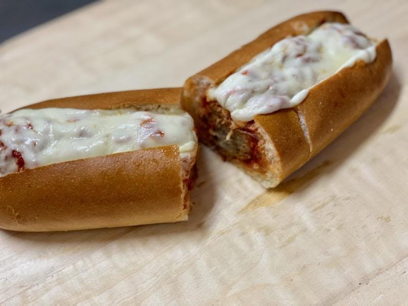 Order Meatball Sub - Large food online from Belleview Pizza & Italian Restaurant store, Belleview on bringmethat.com