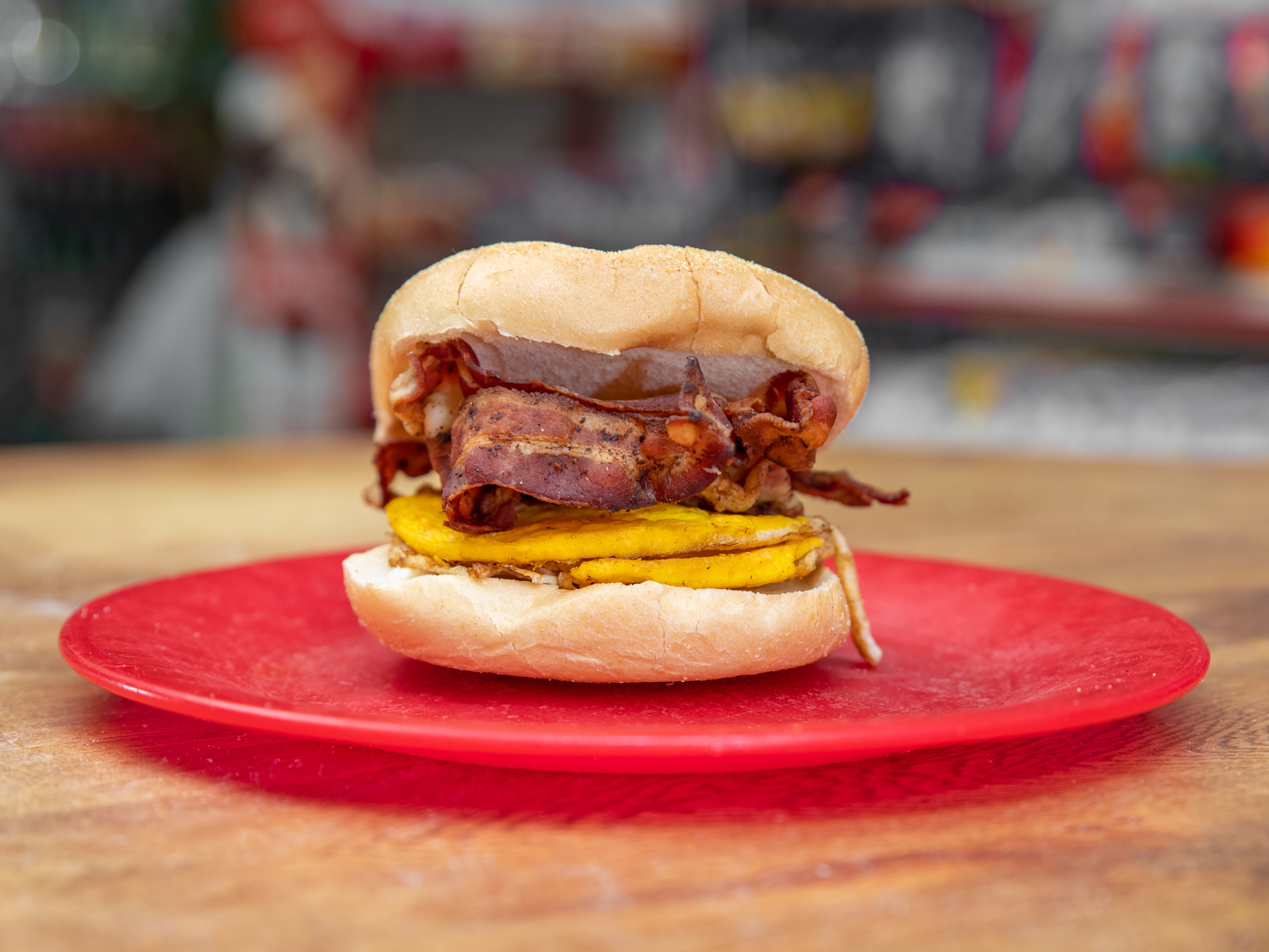 Order Bacon Egg & Cheese Sandwich food online from Krauszers Food Store store, Branford on bringmethat.com