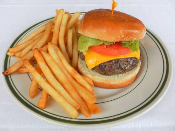 Order Hamburger (⅓ lb) food online from Red Olive store, Dearborn on bringmethat.com