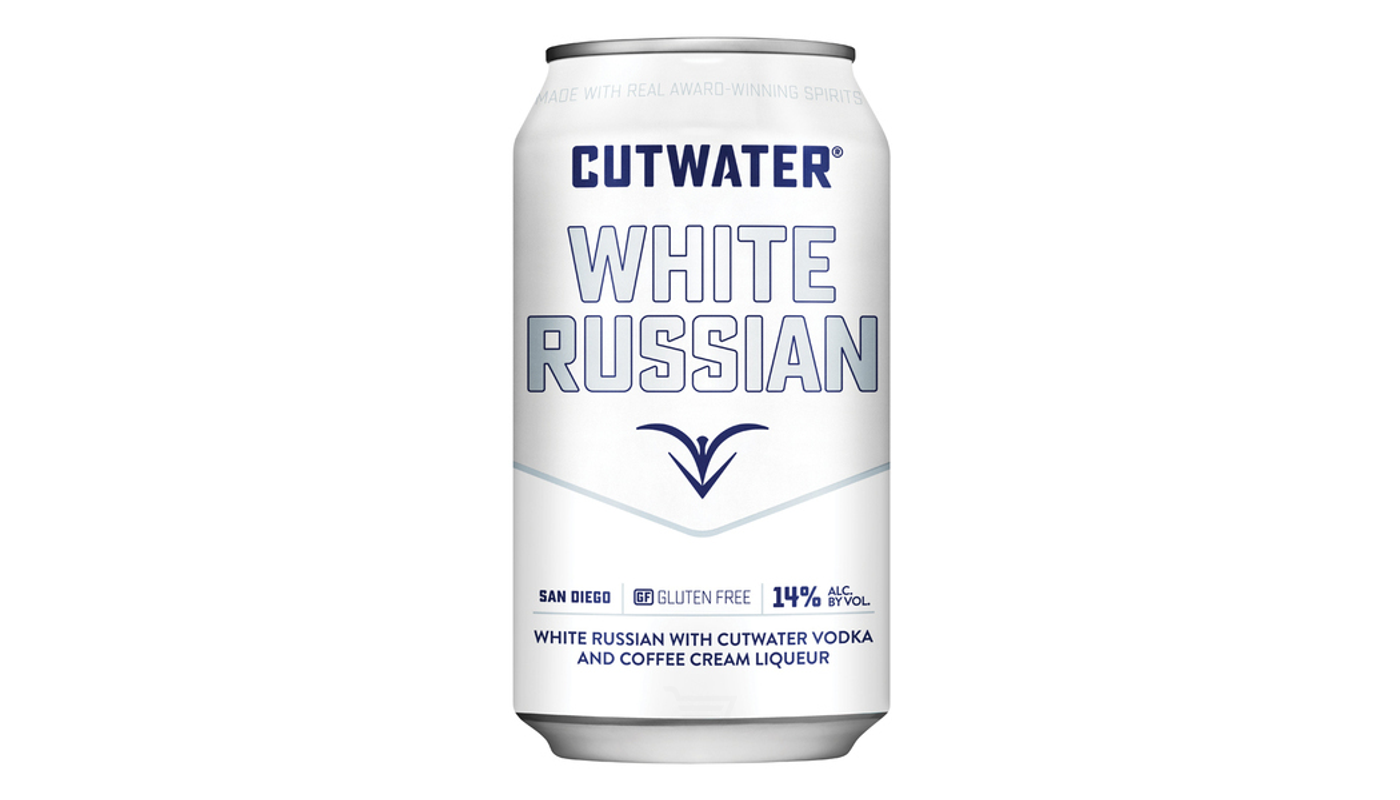 Order Cutwater White Russian 4x 12oz Cans food online from Village Commons Liquor store, Camarillo on bringmethat.com