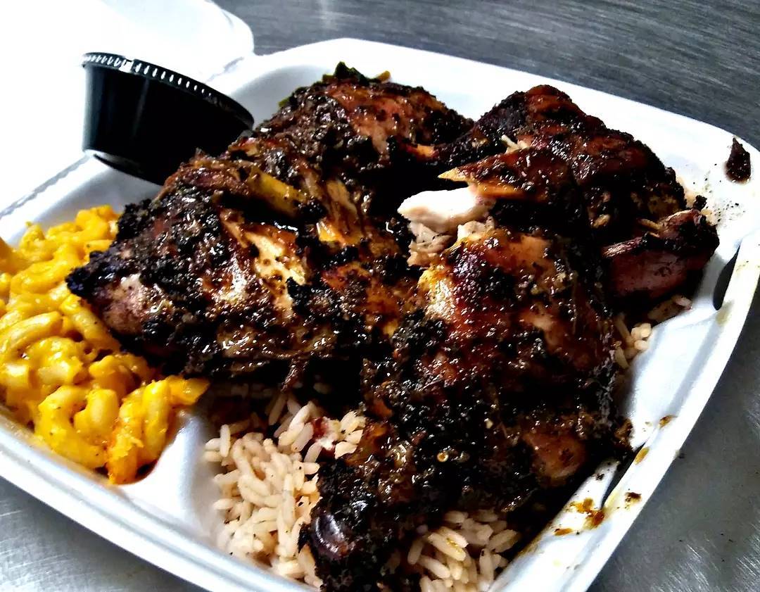 Order Double Jerk Chicken food online from Mr. Bigg's store, Syracuse on bringmethat.com