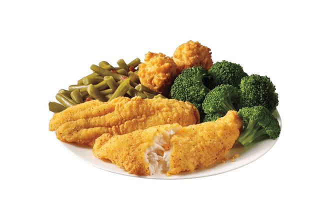 Order 2 Piece Catfish Meal food online from Captain D's store, Dawsonville on bringmethat.com