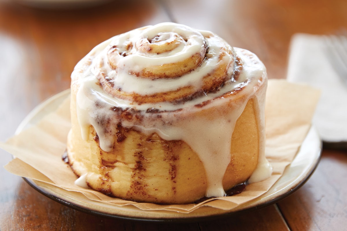 Order Cinnabon® Classic Roll food online from Schlotzsky's store, Sunset Valley on bringmethat.com