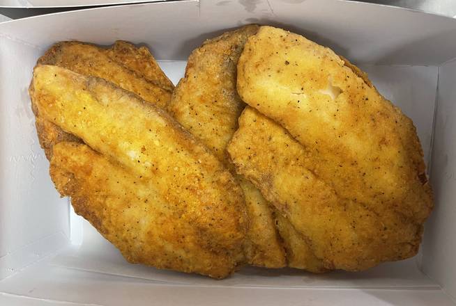 Order Tilapia with Fries (4 pcs) food online from Kennedy Fried Chicken store, Monticello on bringmethat.com
