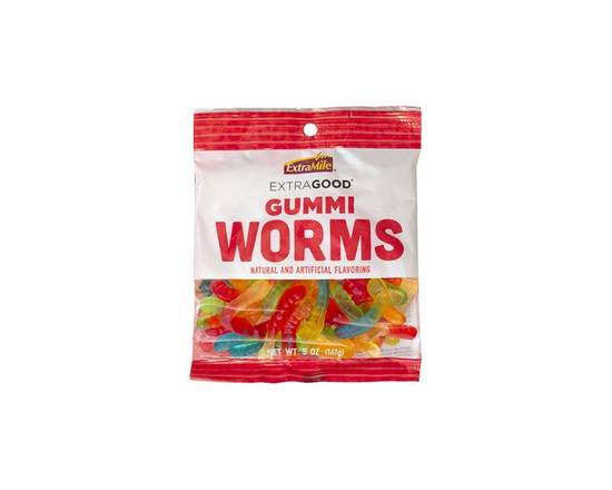 Order ExtraGood Gummi Worms 5oz food online from Extra Mile 2031 store, Lakewood on bringmethat.com