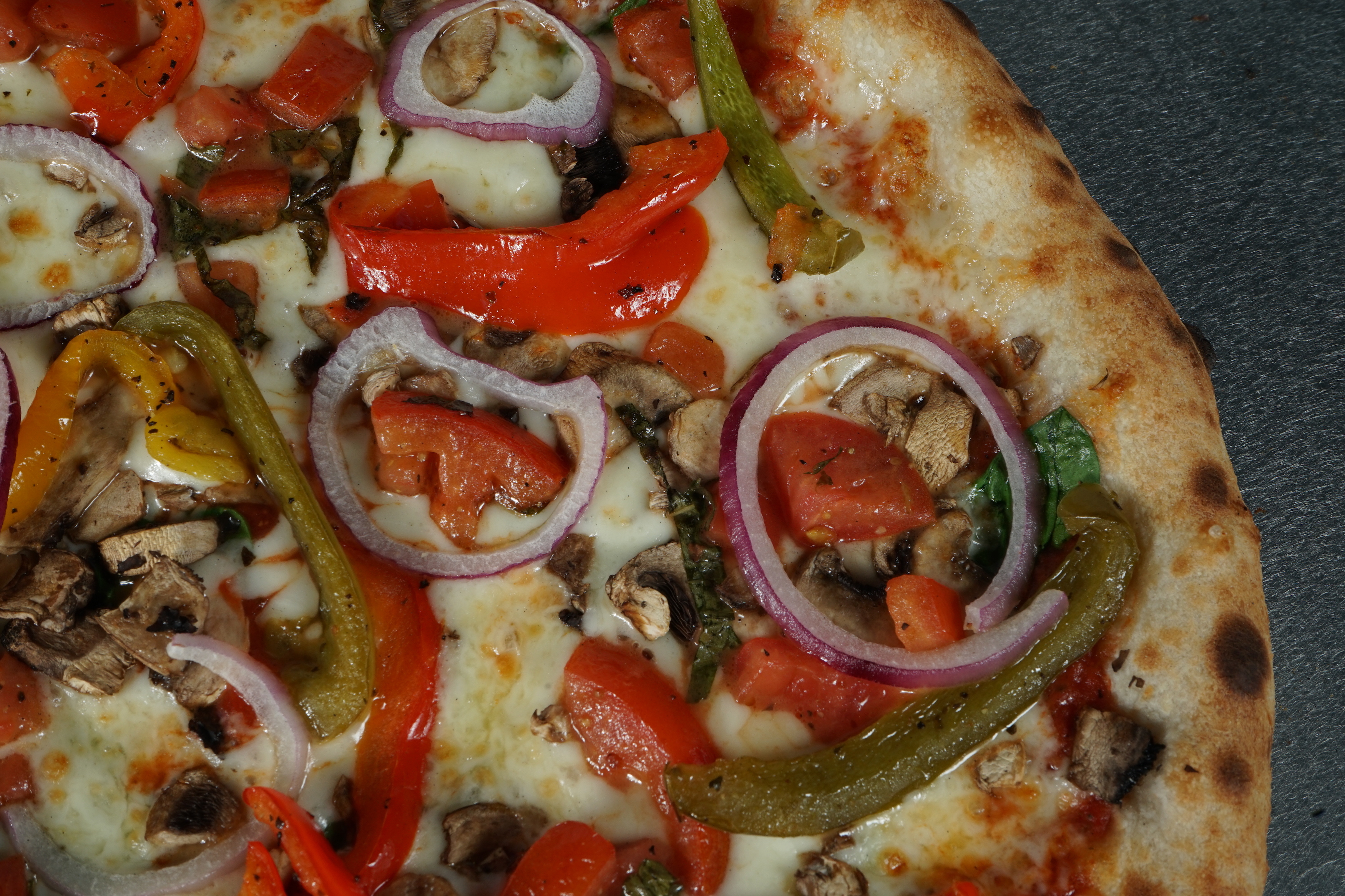 Order 14" The Veggie Pizza food online from aPizzaCo store, St. Charles on bringmethat.com