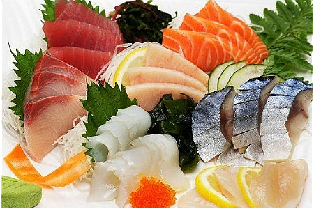 Order Mixed Sashimi  food online from Davis Sushi Buffet store, Davis on bringmethat.com