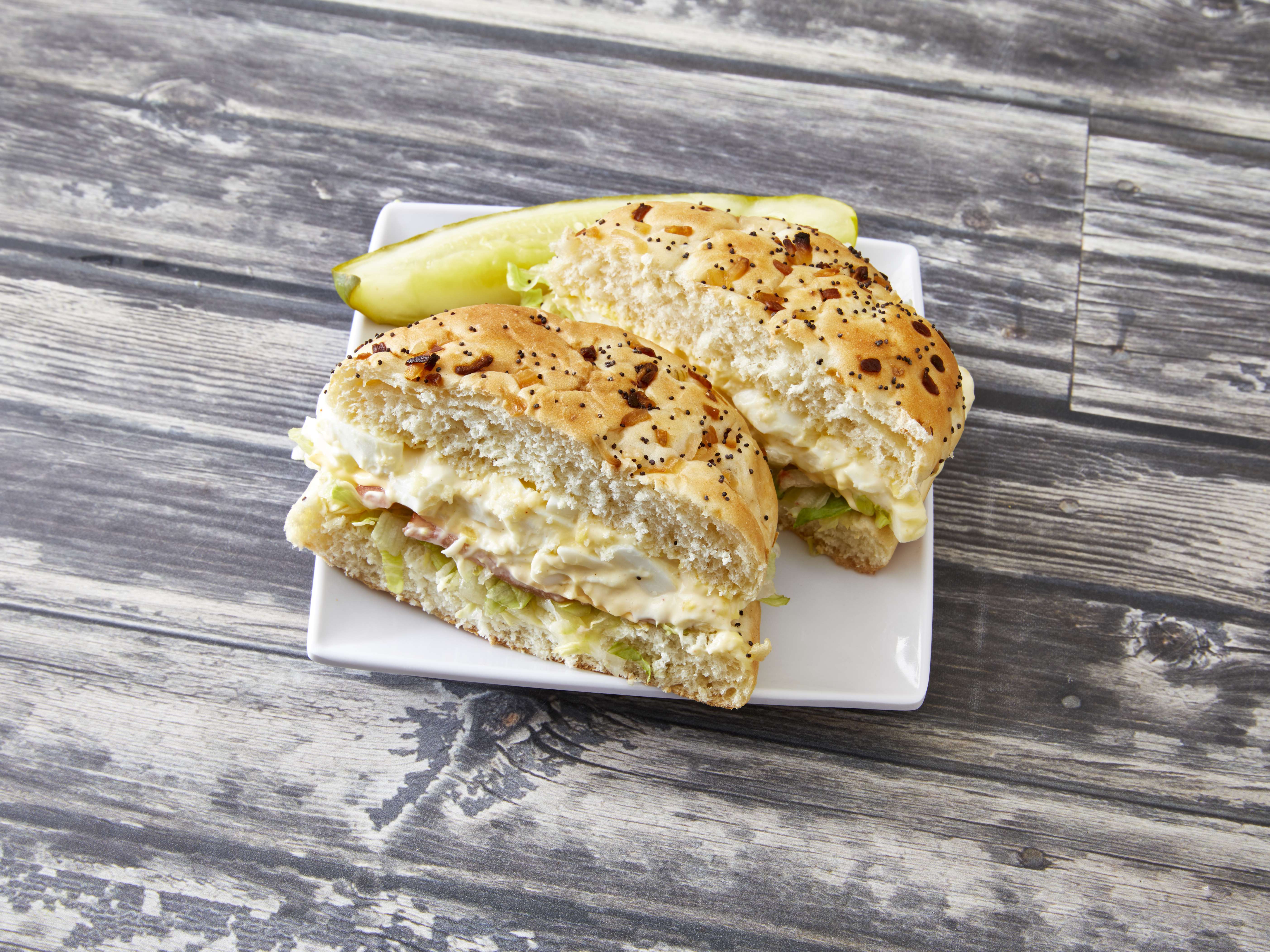 Order 19. Egg Salad Sandwich food online from Metro Deli & Grill store, Southfield on bringmethat.com