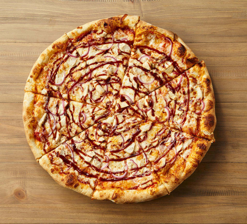 Order BBQ Chicken Pizza food online from Johnny's New York Style Pizza store, Macon on bringmethat.com