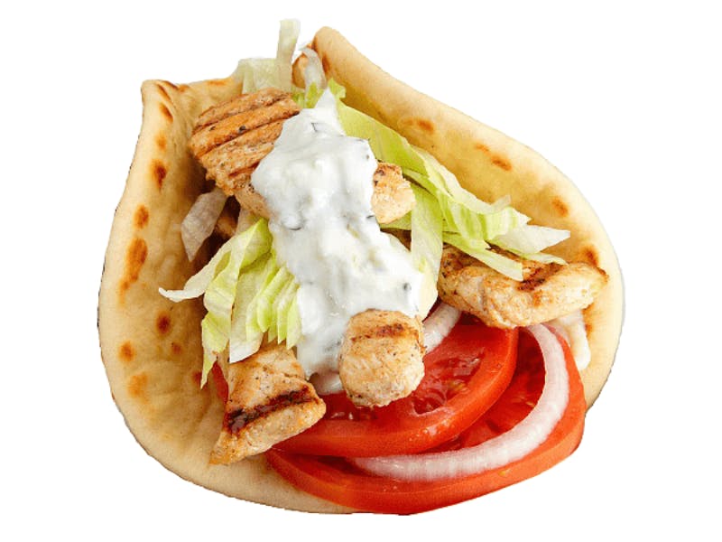 Order Chicken Gyro - Greek Specialties food online from G & G Pizza store, Chester on bringmethat.com