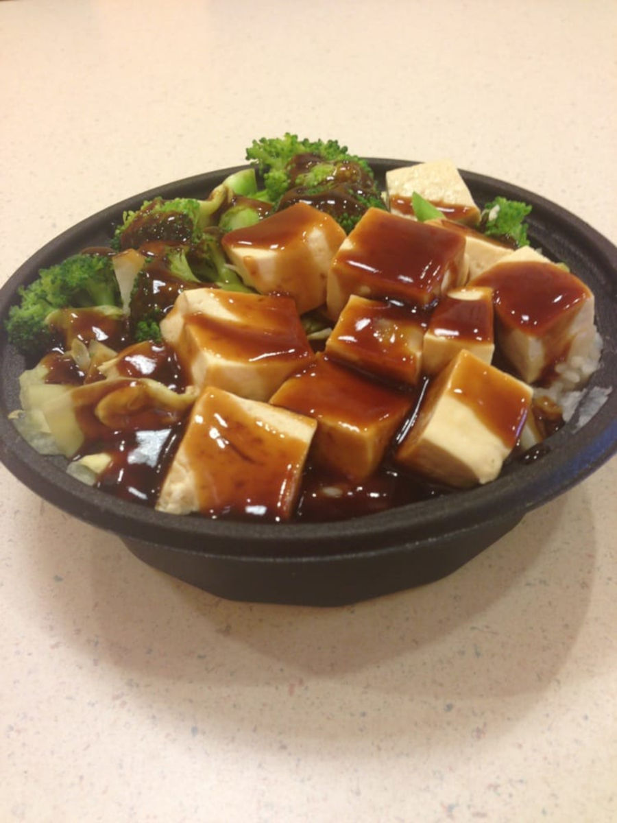 Order Veggie Tofu Bowl food online from Hilo Volcano Grill store, West Covina on bringmethat.com