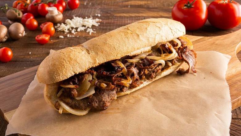Order Philly Steak food online from Ameci Pizza & Pasta store, Los Alamitos on bringmethat.com