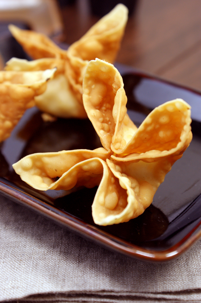 Order 4. Fried Cheese Wonton food online from CHINA JOY 81 store, Jacksonville on bringmethat.com