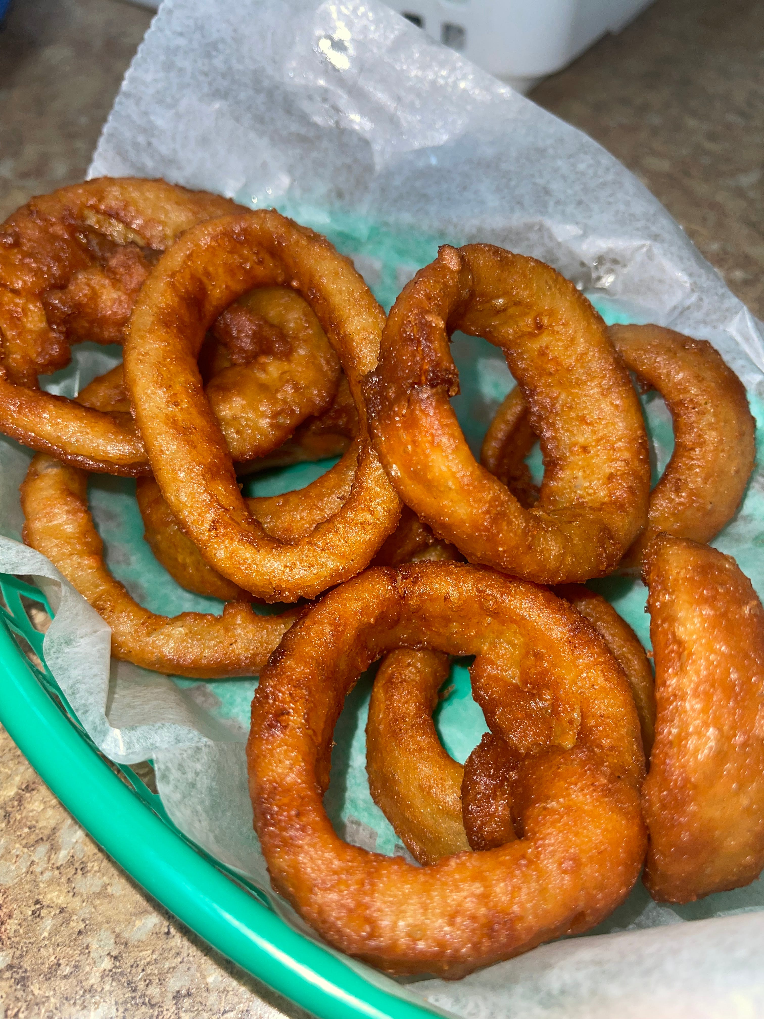 Order Onion Rings - Appetizer food online from Finazzo's Italian Restaurant & Pizza store, Lancaster on bringmethat.com