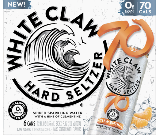 Order White Claw Clementine food online from Top Hat Liquor store, Glendora on bringmethat.com