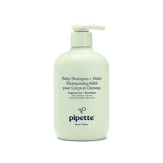 Order pipette™ 11.8 fl. oz. Fragrance-Free Baby Shampoo & Wash food online from Buybuy Baby store, Dayton on bringmethat.com