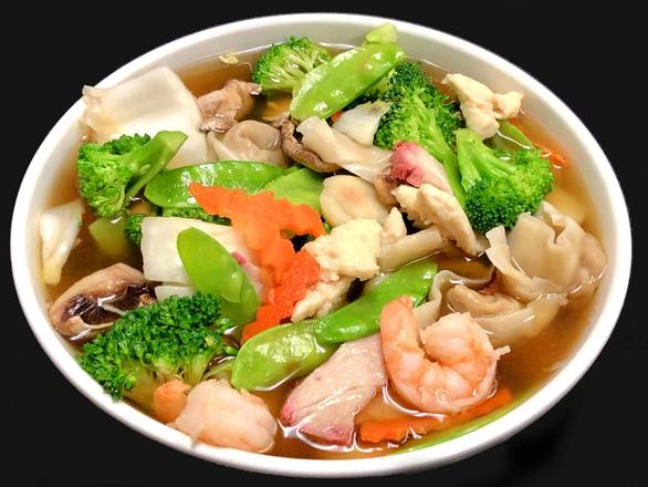 Order Wor Wonton Soup food online from Soul of China store, La Quinta on bringmethat.com