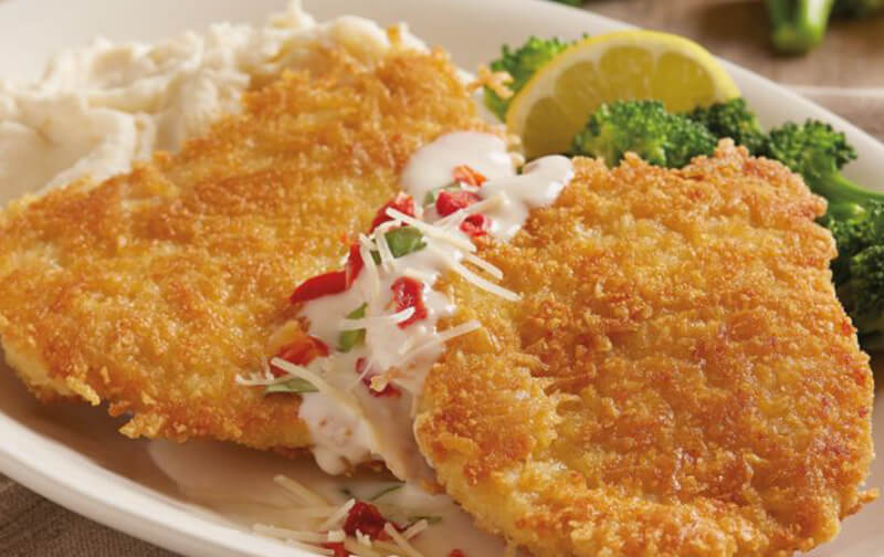 Order Parmesan-Crusted Chicken food online from BJs Restaurant & Brewhouse store, Greenwood on bringmethat.com