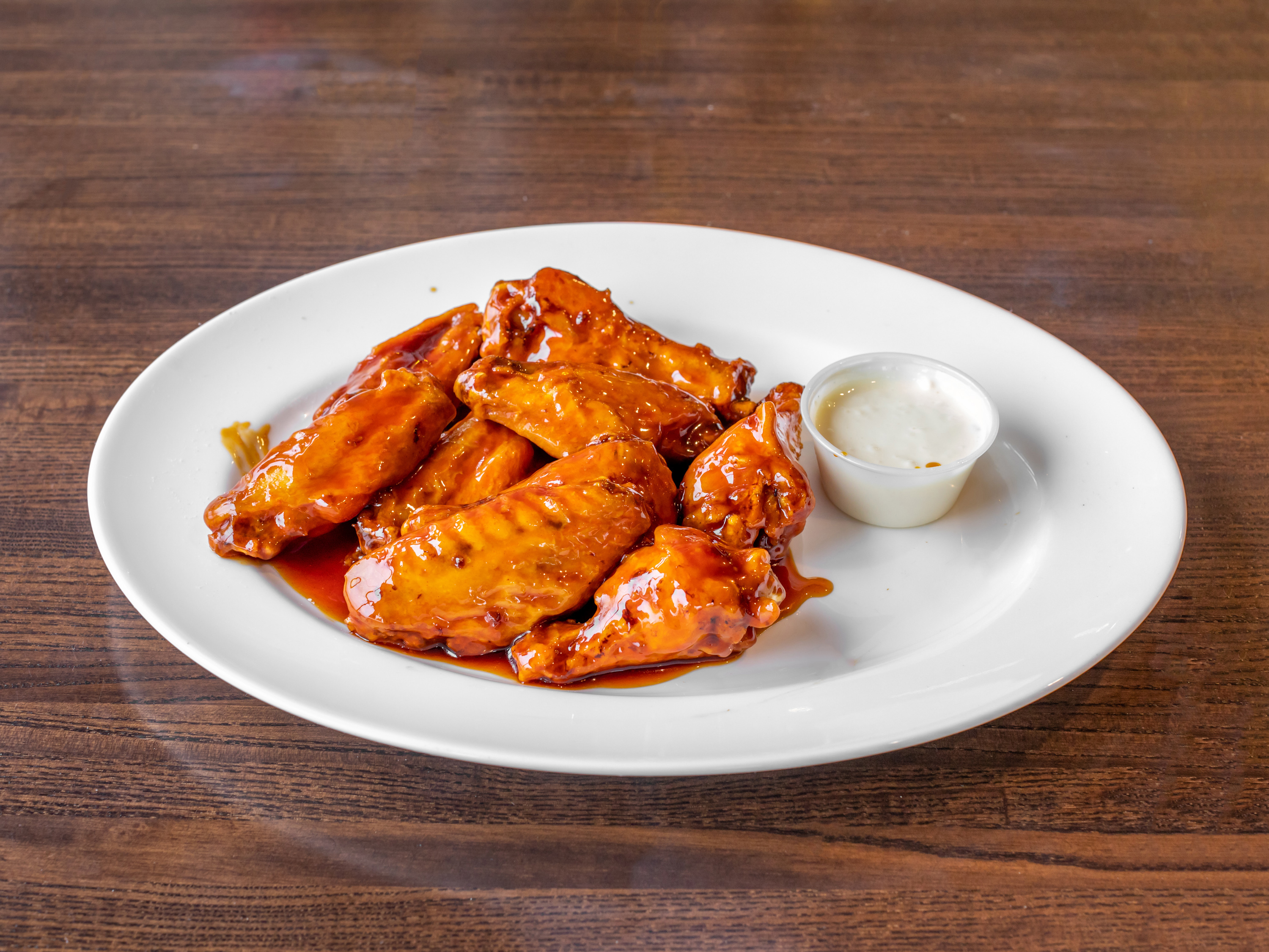 Order 10 Piece Famous Teriyaki Wings food online from Nino's Pizza & Restaurant store, Hillsdale on bringmethat.com