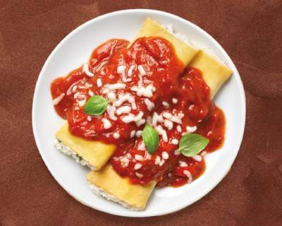 Order Cheese Manicotti food online from Skinny Thin Pizza store, Nashville-Davidson on bringmethat.com