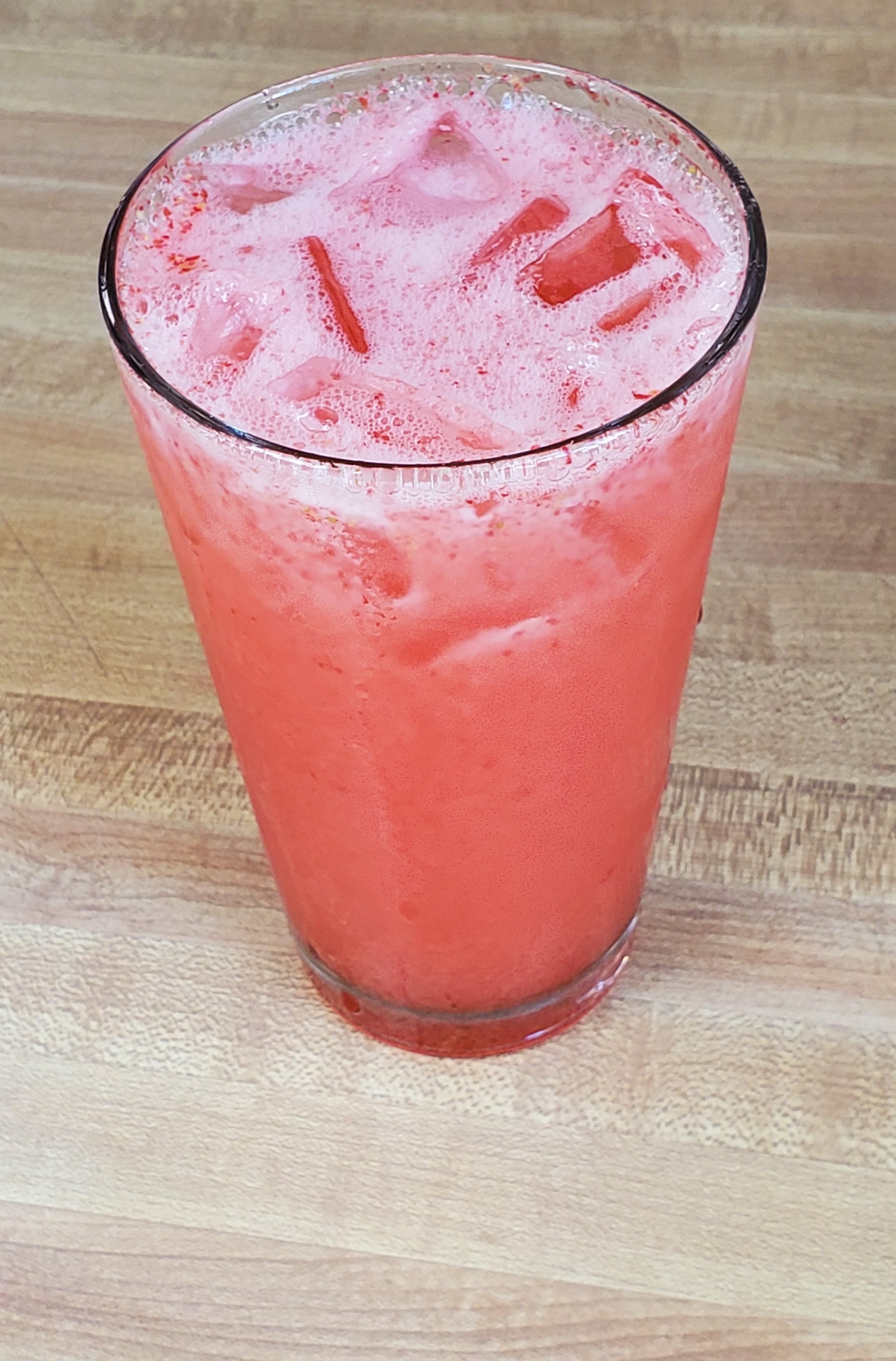 Order Strawberry Agua Fresca food online from Zing Cafe store, Berkeley on bringmethat.com