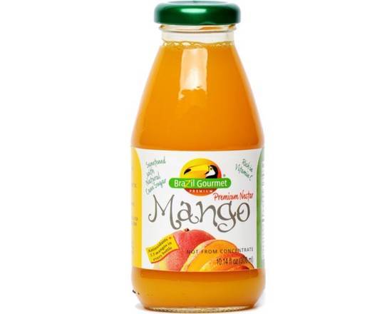 Order Mango Juice Brazil Gourmet 300 ml food online from Kitanda Espresso & Acai store, King County on bringmethat.com