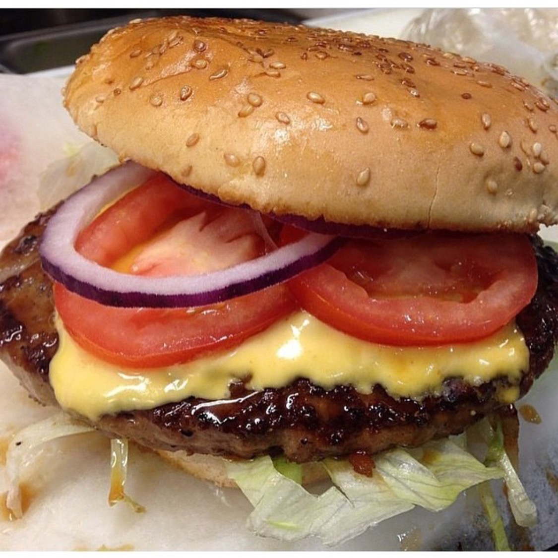 Order Cheese Smashmouth Burger food online from Shmashmouth Burgers store, New Haven on bringmethat.com