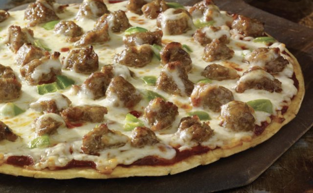 Order Sausage Pizza food online from Rocco's Pizzeria store, Bronx on bringmethat.com