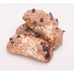Order Mini Cannoli - Chocolate - One Dozen food online from Tiffany's Bakery store, Philadelphia on bringmethat.com