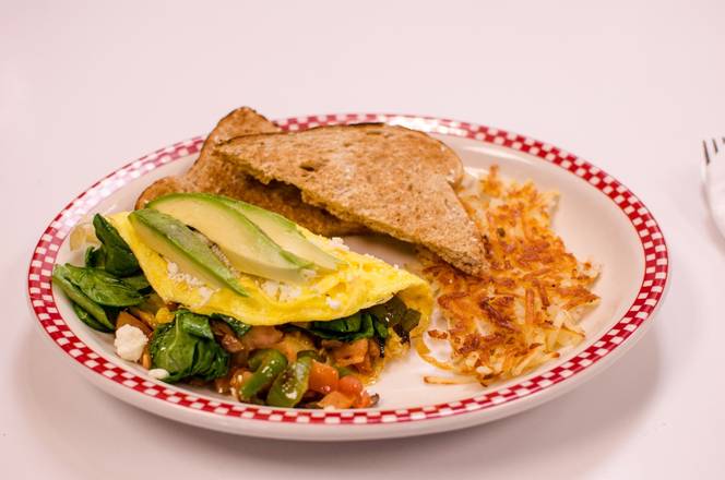Order TURKEY BACON OMELET food online from Ze's Diner store, Woodbury on bringmethat.com