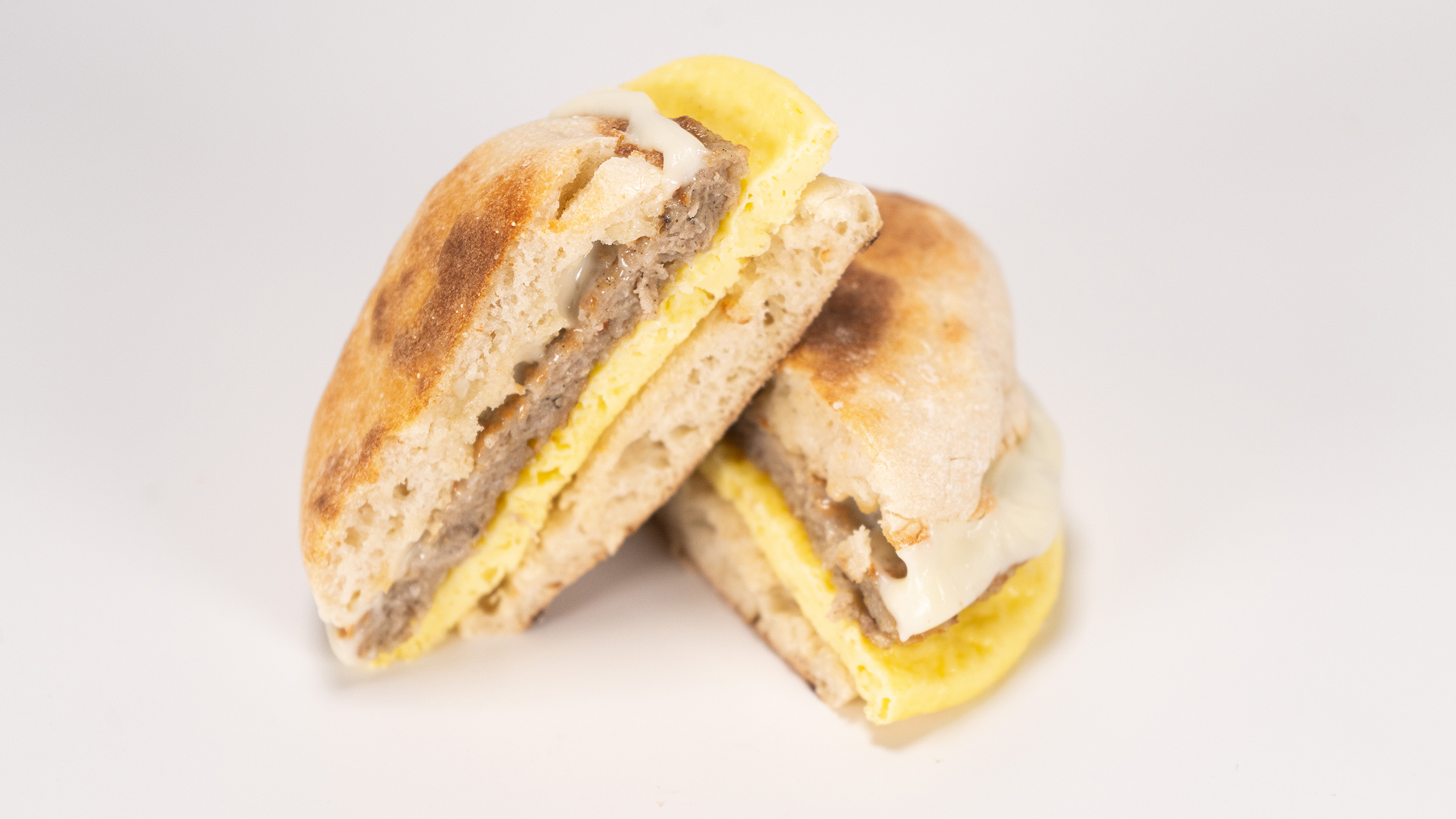Order Sausage, Egg and Cheese Sandwich food online from Ma's Donuts and More store, Middletown on bringmethat.com