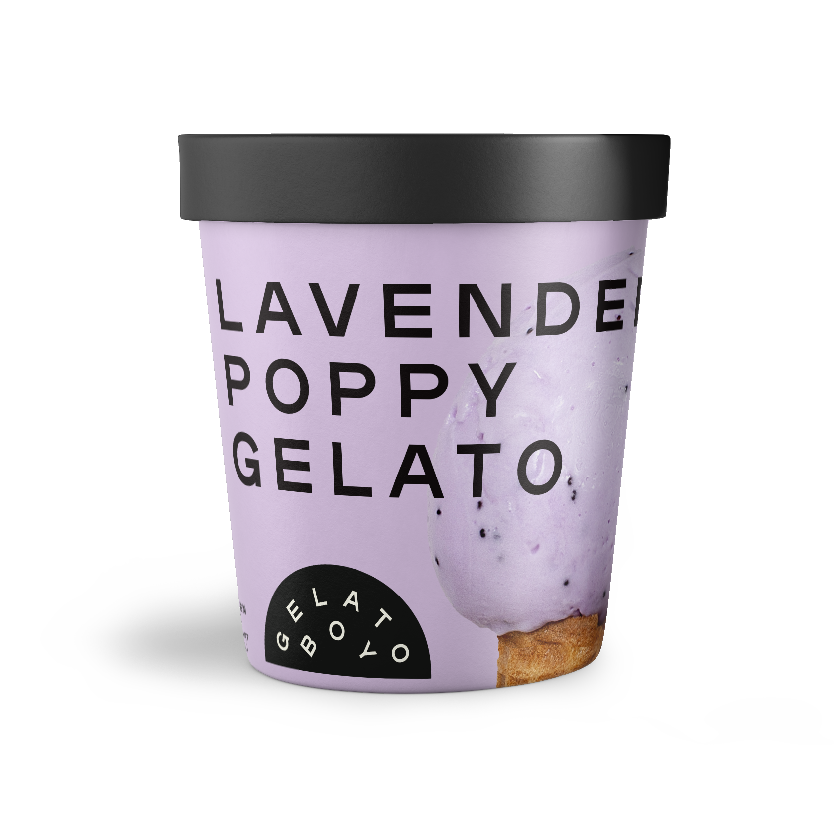 Order Lavender Poppy Pint food online from Gelato Boy store, Denver on bringmethat.com