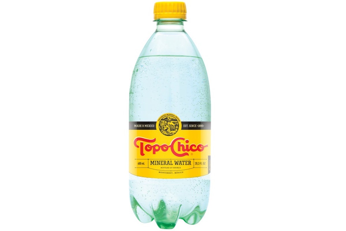Order Topo Chico® Mineral Water food online from Spitfire Tacos store, San Diego on bringmethat.com