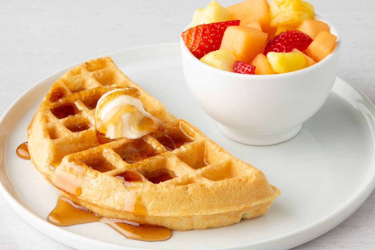 Order Belgian Waffle food online from Village Inn store, Albuquerque on bringmethat.com