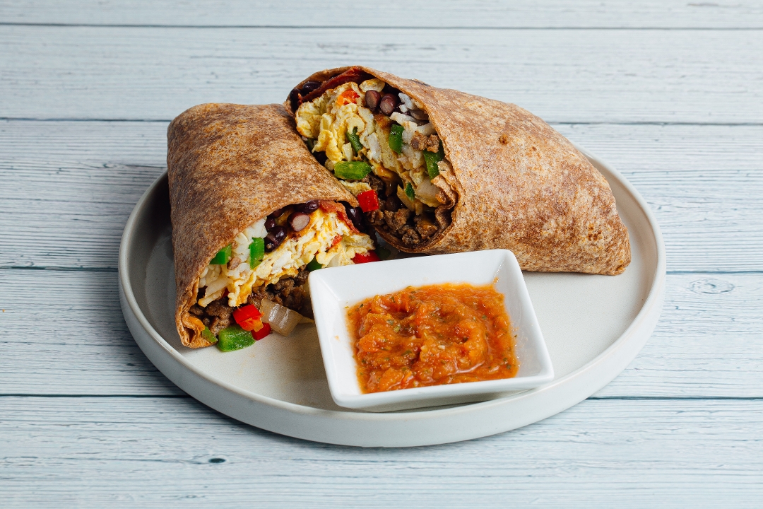 Order Breakfast Burrito food online from B Nutritious store, Fountain Valley on bringmethat.com